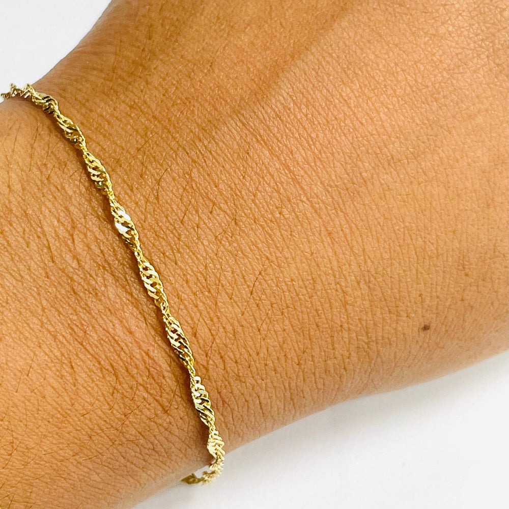 Bracelet en Or jaune 18K - 1.66 Grs