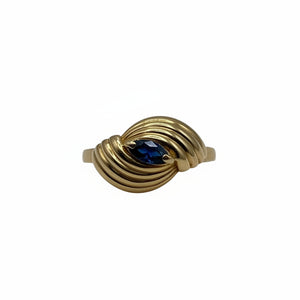 Bague en or jaune 18 K - Taille 52 - 1.71 G