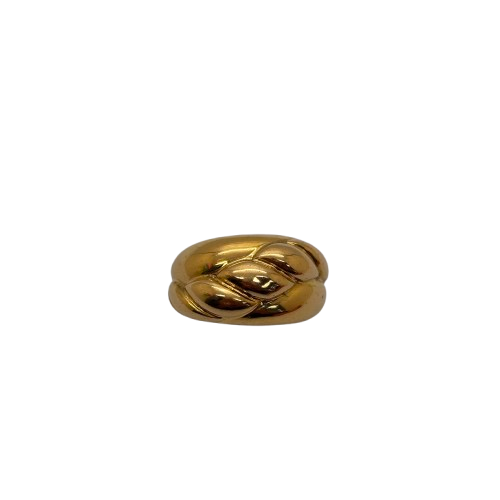 Chevalière en or jaune 18K Taille-49