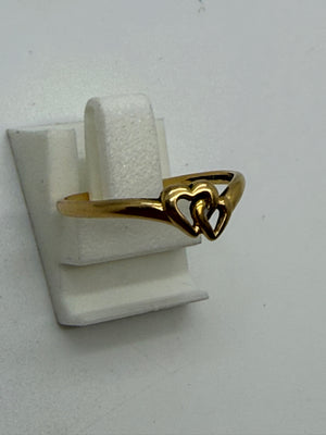 Solitaire Or Jaune 18 K - Taille 53 - 0.99