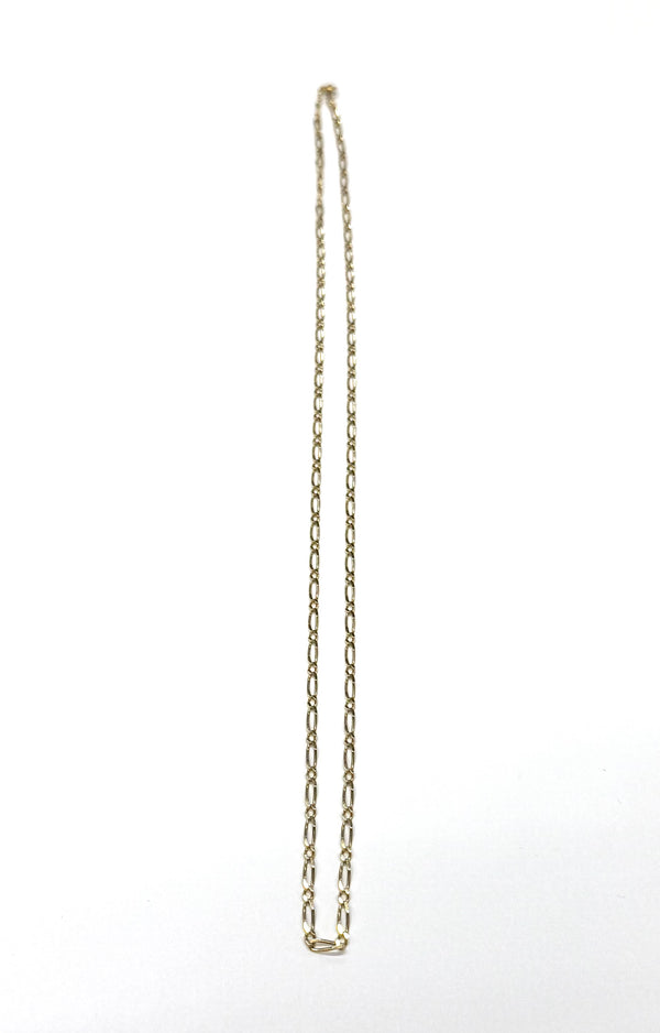 Collier Chaîne Figaro Or Jaune 18k Lg 66