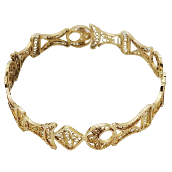 Bracelet Jonc Or Jaune 18K - 11.22Grs