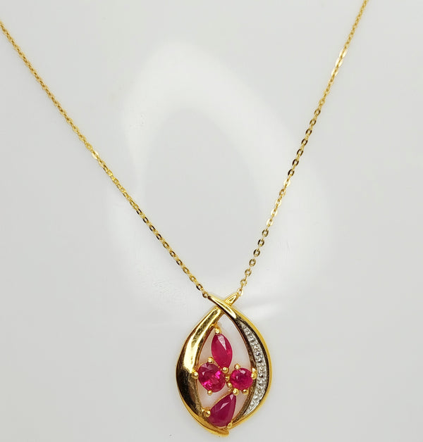 Collier en Or Jaune 18K - 2.20 G