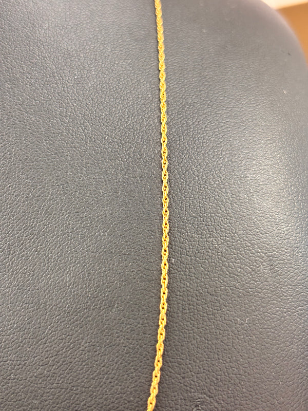 Collier Sautoir Or Jaune 18K 2.27 Grs