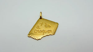 Pendentif fantaisie 18 carats Or Jaune Très Bon