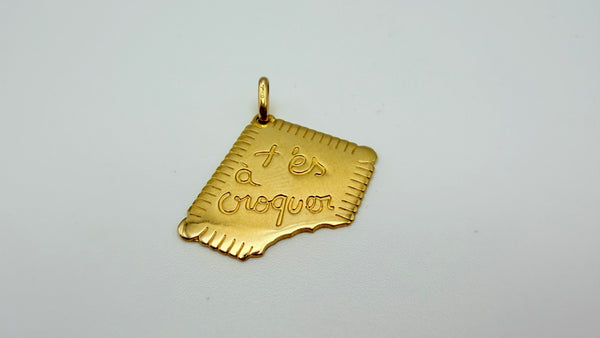 Pendentif fantaisie 18 carats Or Jaune Très Bon