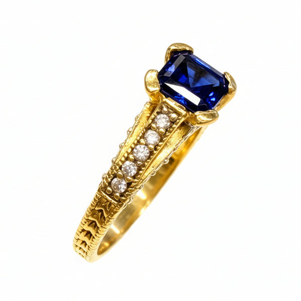 Bague Or en Jaune 18k - 5.14 G