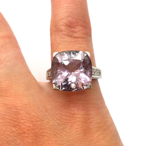 Bague en Or Blanc 18k - Taille 50