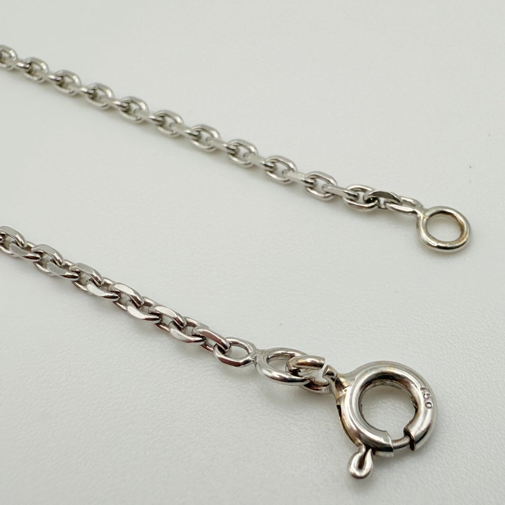 Collier Matinée en Or Blanc 18K 5.81 Grs