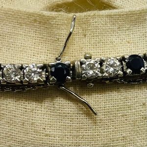 Bracelet Maillon en Or Gris 18K 20.16 Grs