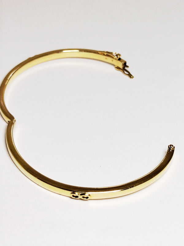 Jonc en Or Jaune 18k Poids 29.90 Grs
