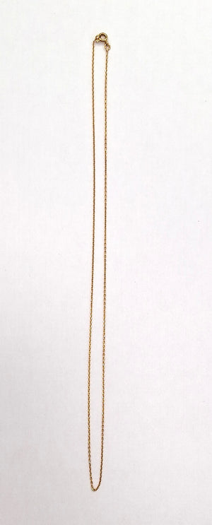Collier Princesse Or Jaune 18K Tête d'Aigle