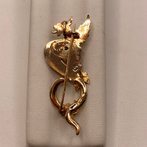 Broche Chimère en or 18 K -  5.77 G