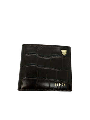 Portefeuille Aspinal of London en cuir en Très Bon Etat