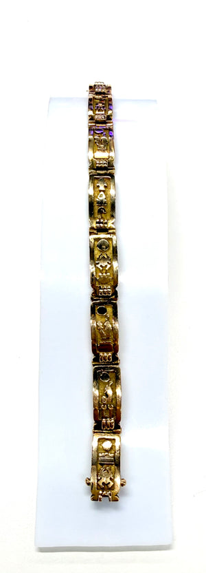 Bracelet en Or Jaune 18K - 39.11g