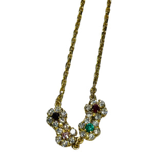 Collier Ras du Cou en Or Jaune 18K - 9.05G