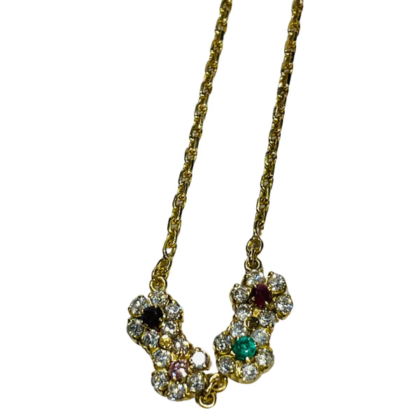 Collier Ras du Cou en Or Jaune 18K - 9.05G