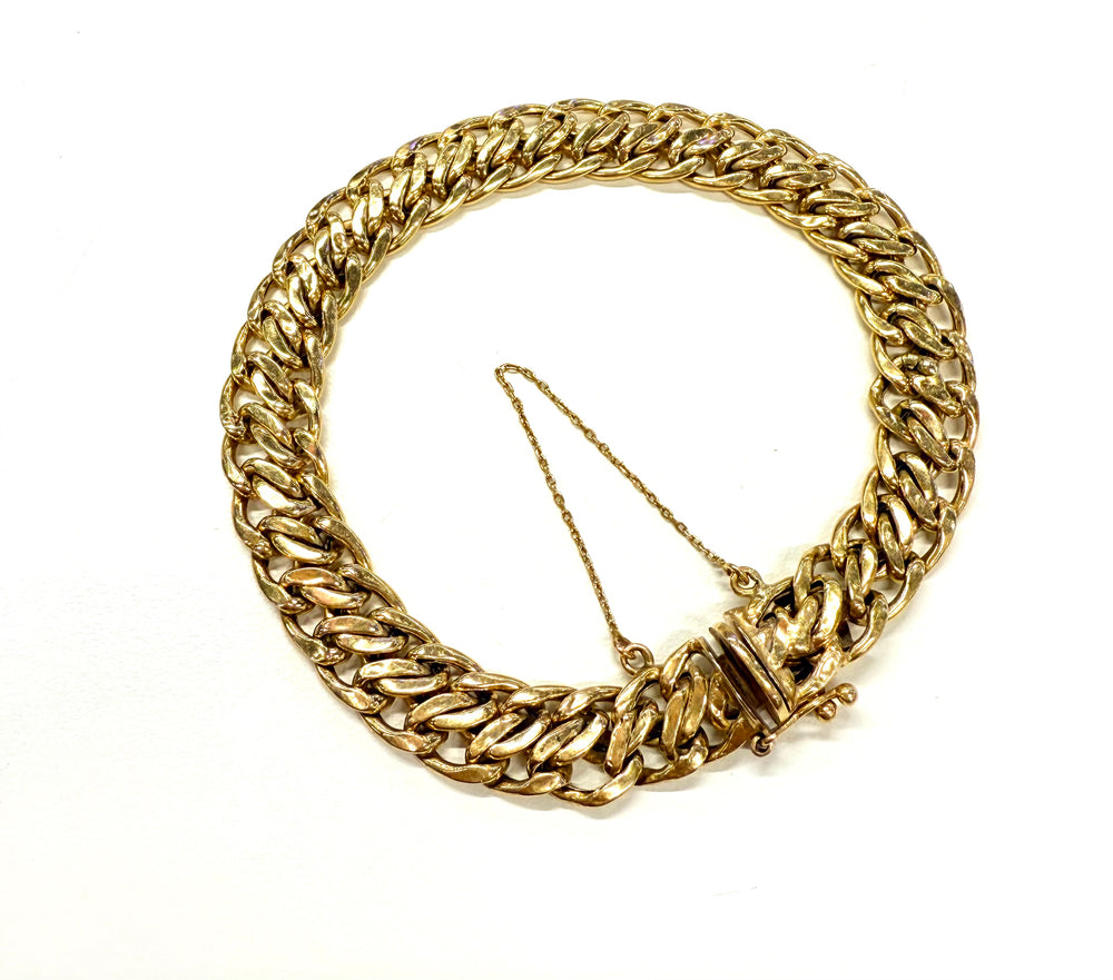 Bracelet maille russe en or 18k 11.58 Grs