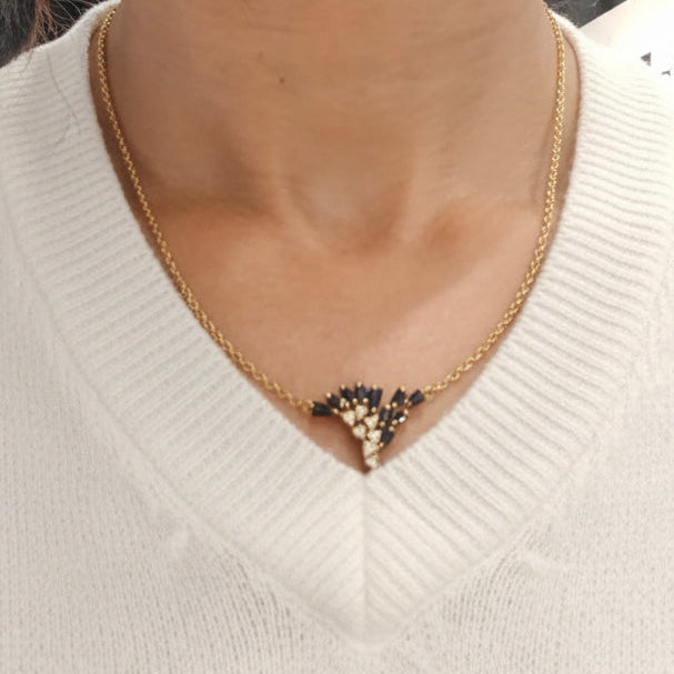 Collier Princesse en or jaune 18 K - 12.20 G