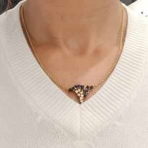 Collier Princesse en or jaune 18 K - 12.20 G