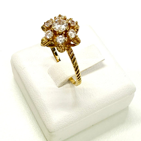 Bague Chou en Or Jaune 18K - Taille 56