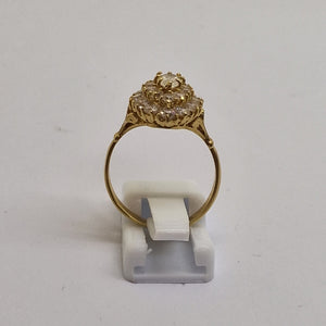 Bague Marquise en OR 18 carats Taille-57