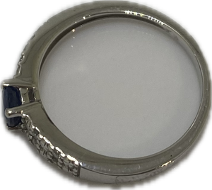 Bague en Or Blanc 18K - Taille 52