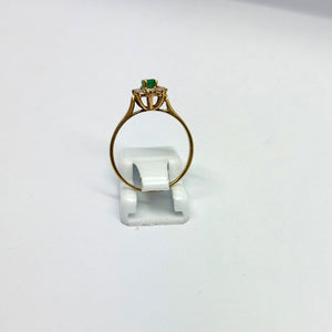 Bague Marquise en Or Jaune 18K