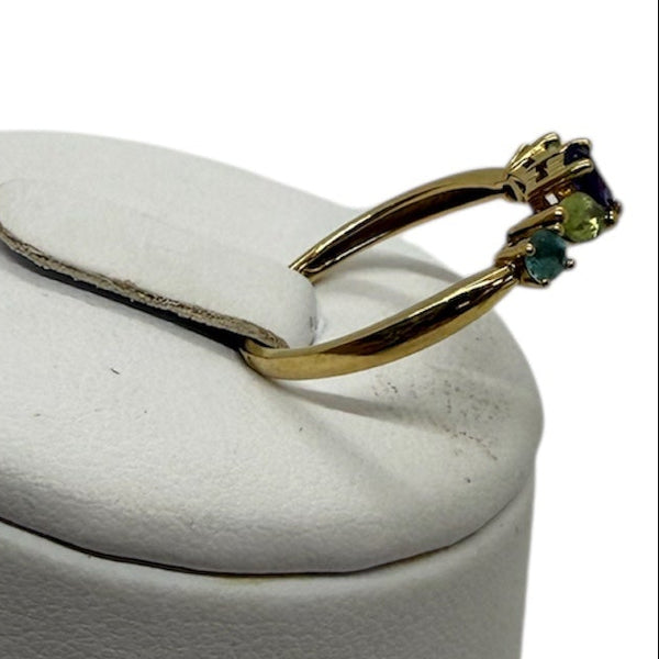 Bague Or Jaune Empierrée 18K 1.72 Grs - Taille 52