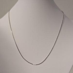 Collier Princesse en Or Blanc 18K 1.94 Grs