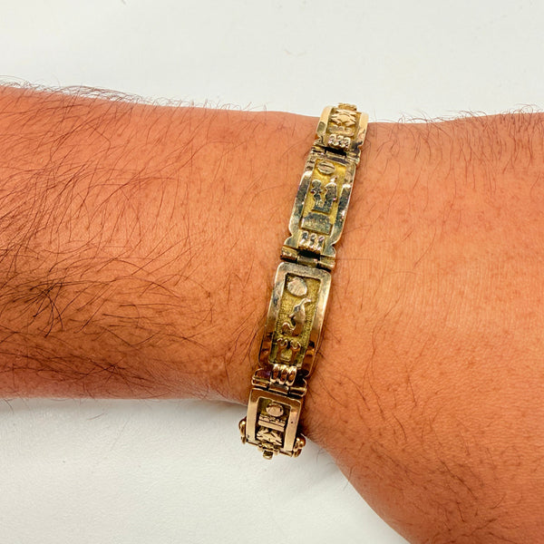 Bracelet en Or Jaune 18K - 39.11g