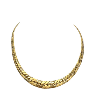 Collier Ras du Cou Or Jaune 18k 13.04 Grs