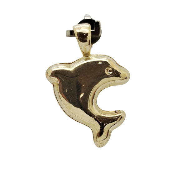 Pendentif Dauphin en Or Jaune 18 Carats