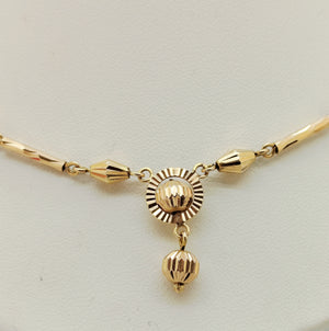 Collier en or jaune 18 K - 14.53 G