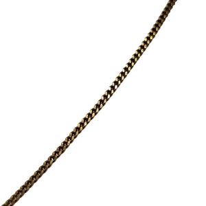 Collier Ras du Cou Gourmette en Or Jaune 18K - 40cm - 4.21gr