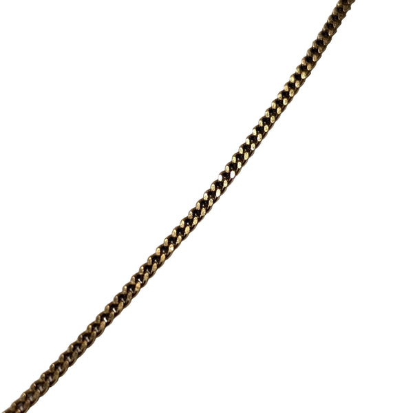 Collier Ras du Cou Gourmette en Or Jaune 18K - 40cm - 4.21gr