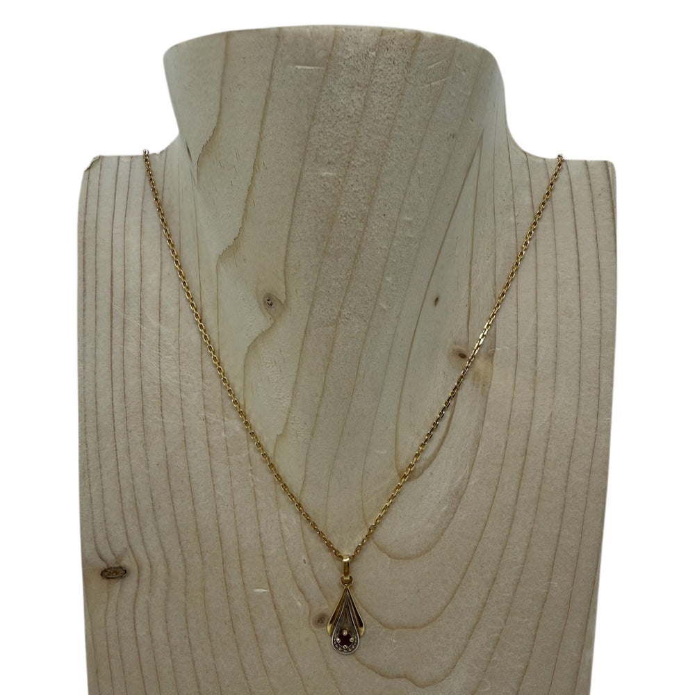 Collier Princesse en Or 18k 3.38 Grs