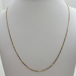 Collier Princesse en Or Jaune 18K - 41.5cm - 2.05gr