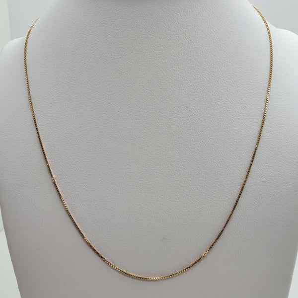 Collier Princesse en Or Jaune 18K - 41.5cm - 2.05gr