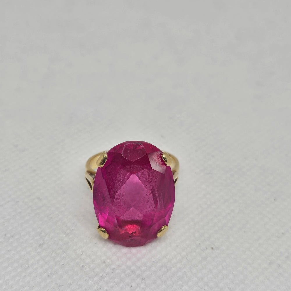 Bague en Or Jaune 18K Taille-54