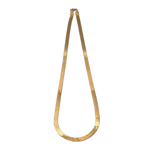 Collier ras du cou en or jaune 18K 10.95 Grs