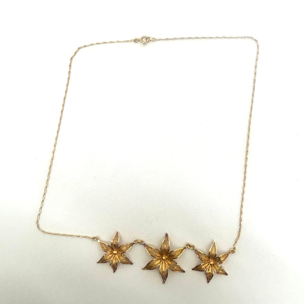 Collier Princesse maille Fantaisie en Or Jaune 18K