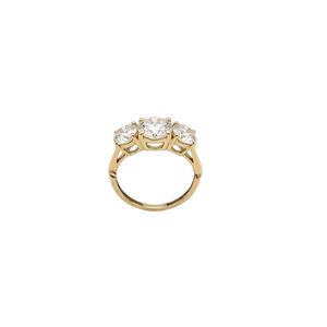 Bague en Or jaune 18K - Taille 49 - 2.47G
