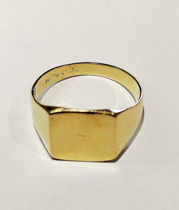Chevalière en Or Jaune 18KTaille-68