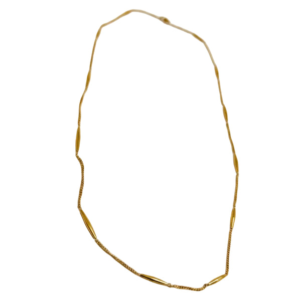 Collier Chaine Or Jaune 18 Carats Fantaisie