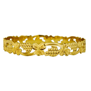 Bracelet Jonc en Or Jaune 18K - 13.19g