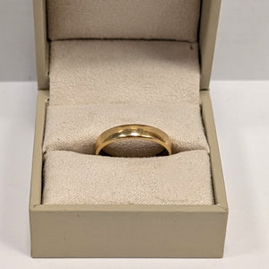 Alliance en or jaune 18K - taille 54 - 3G