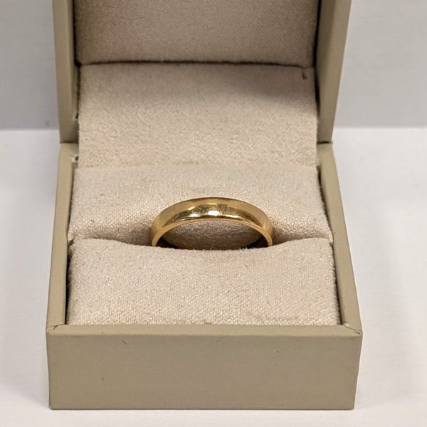 Alliance en or jaune 18K - taille 54 - 3G