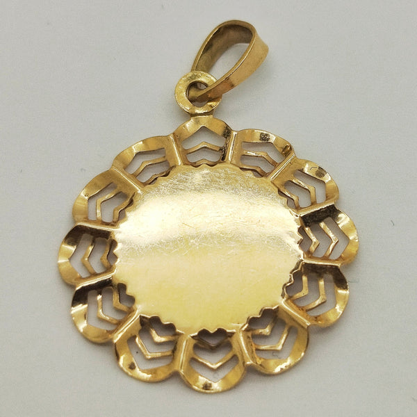 Pendentif en Or Jaune 18 Carats - 2.66 Grs