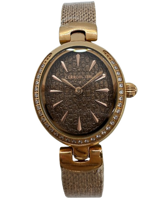 Montre Cerruti 1881 Nemi Brown Mother Of Perle